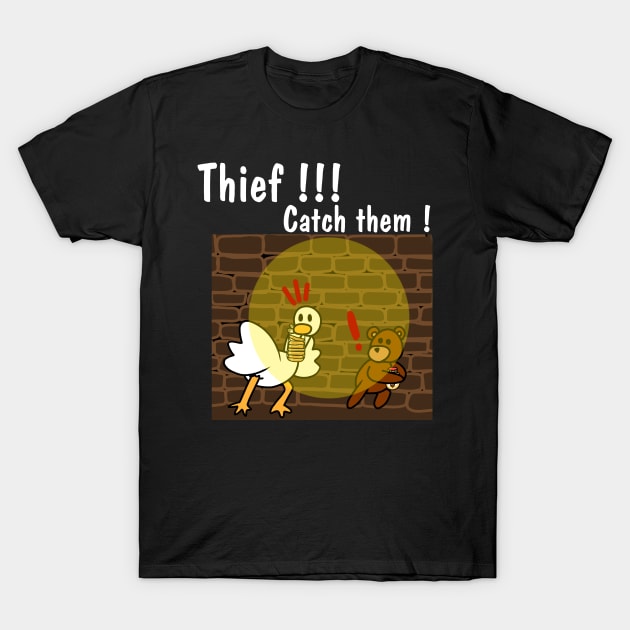 cute thief T-Shirt by hi-special